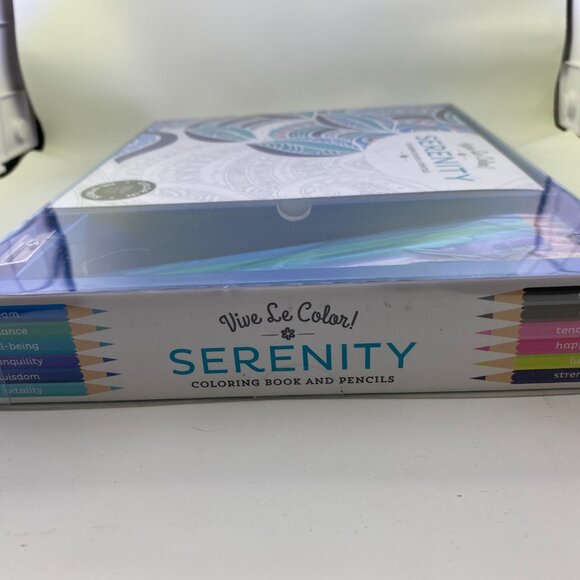 Vive Le Color! Serenity Coloring Book & Pencils - Picture 5 of 10